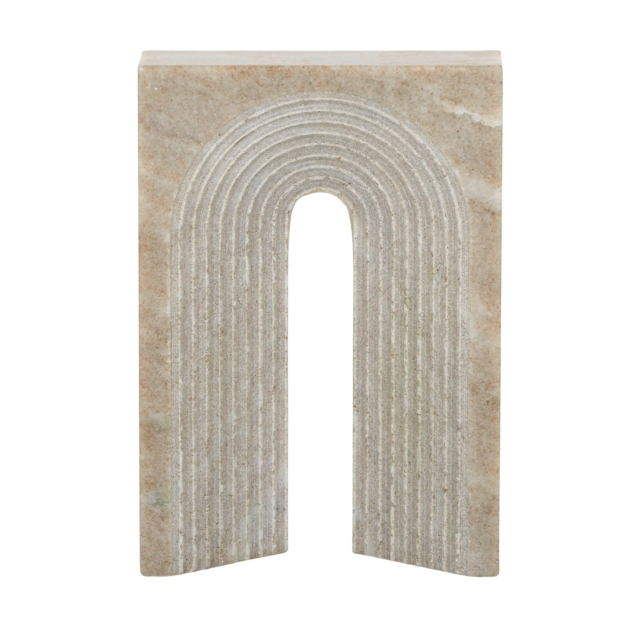 Casa Marble Sculpture 20x14x3cm Beige