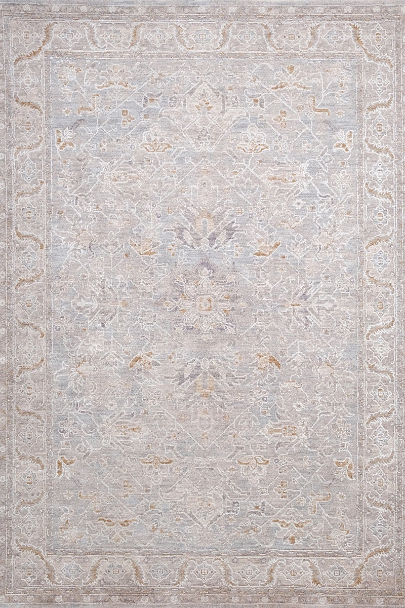 Crucial Blue Transitional Rug Smartex Int