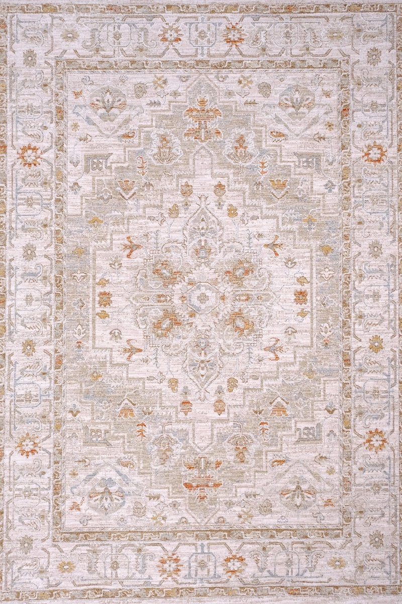 Crucial Cream Traditional Rug Smartex Int