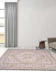 Crucial Cream Traditional Rug Smartex Int