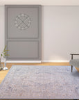 Crucial Light Grey Traditional Rug Smartex Int