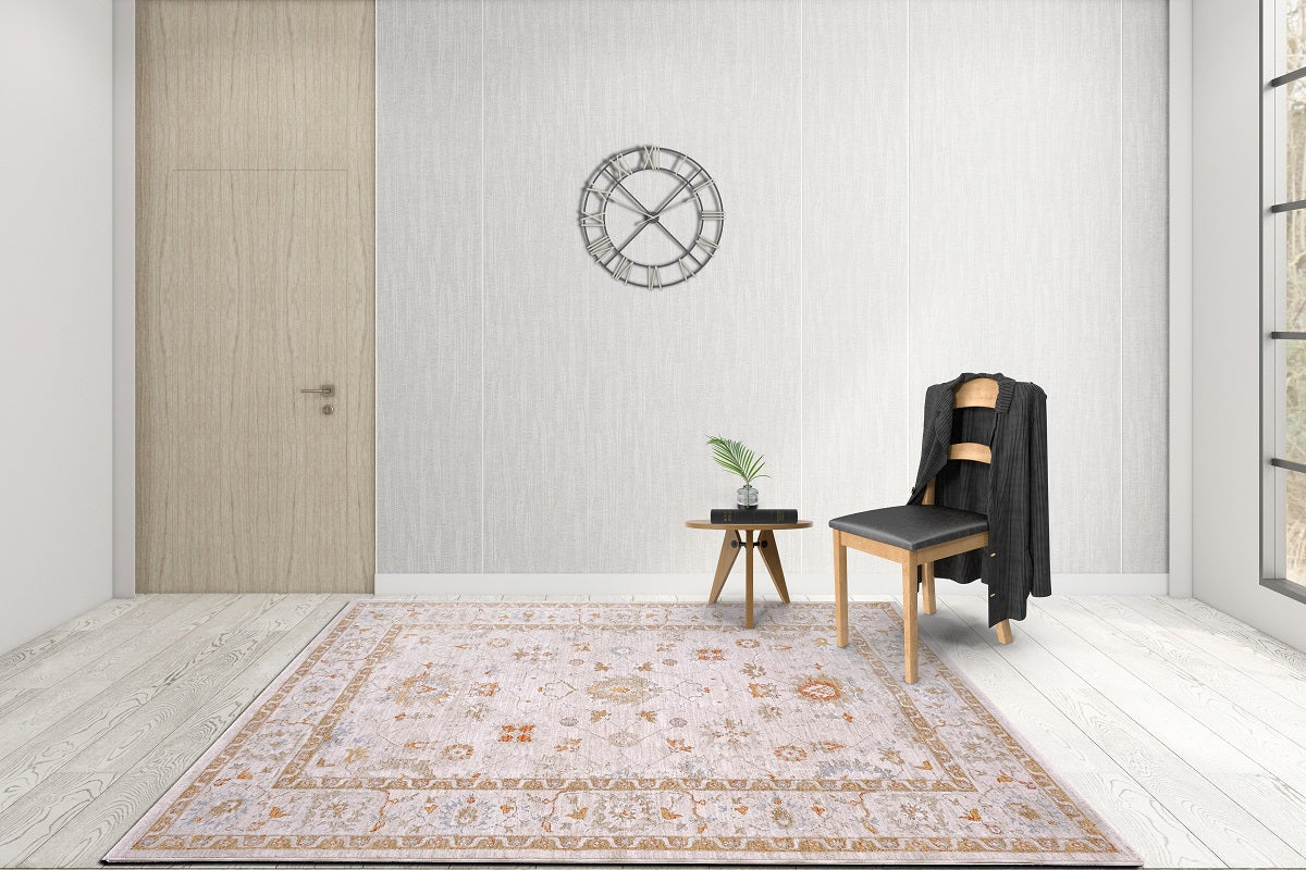 Crucial Multi Cream Transitional Rug Smartex Int