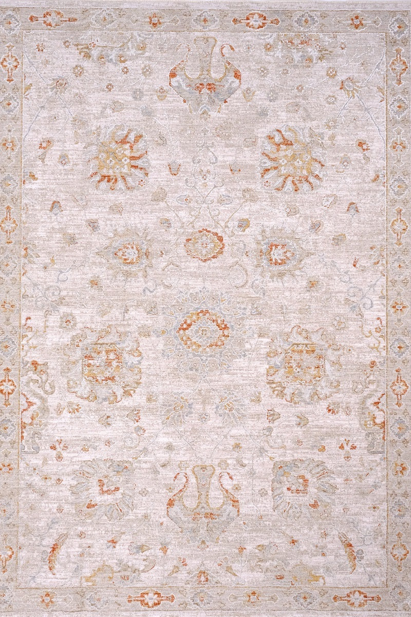 Crucial Spring Cream Transitional Rug Smartex Int