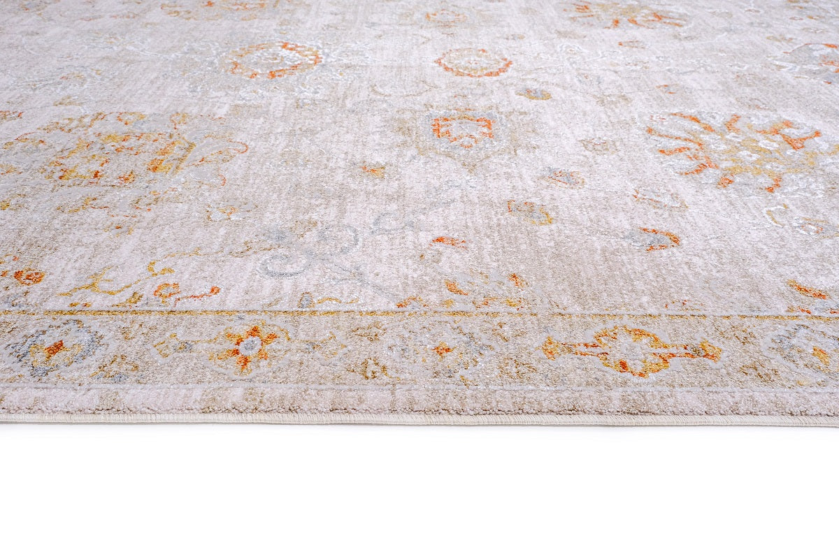 Crucial Spring Cream Transitional Rug Smartex Int