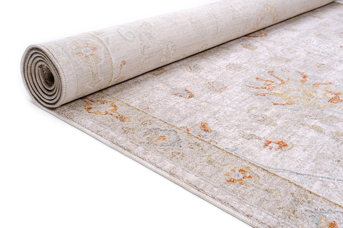 Crucial Spring Cream Transitional Rug Smartex Int