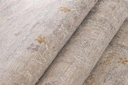 Crucial Vintage Light Grey Transitional Rug Smartex Int