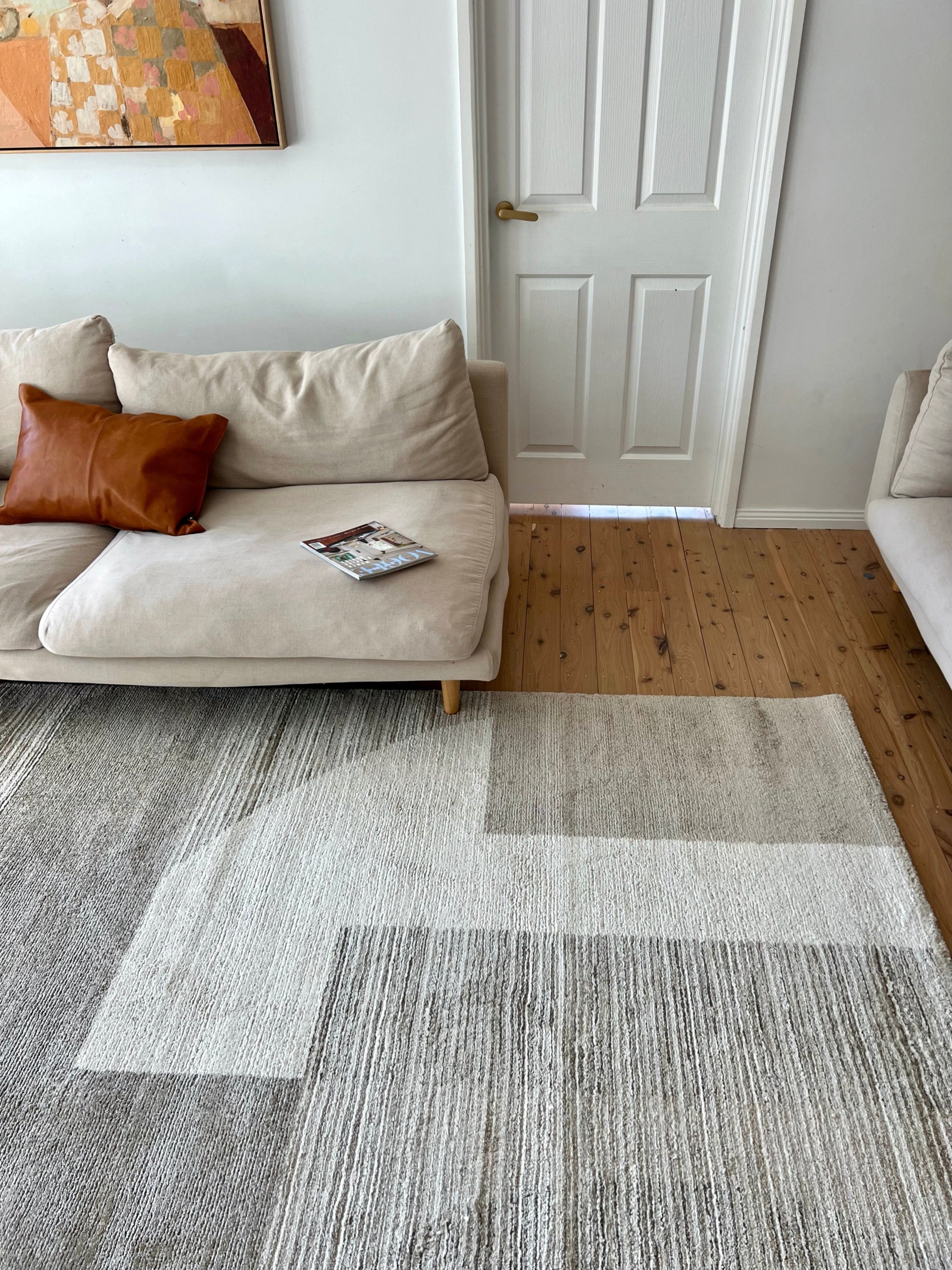 Loki Geometric Grey Rug LTB2B