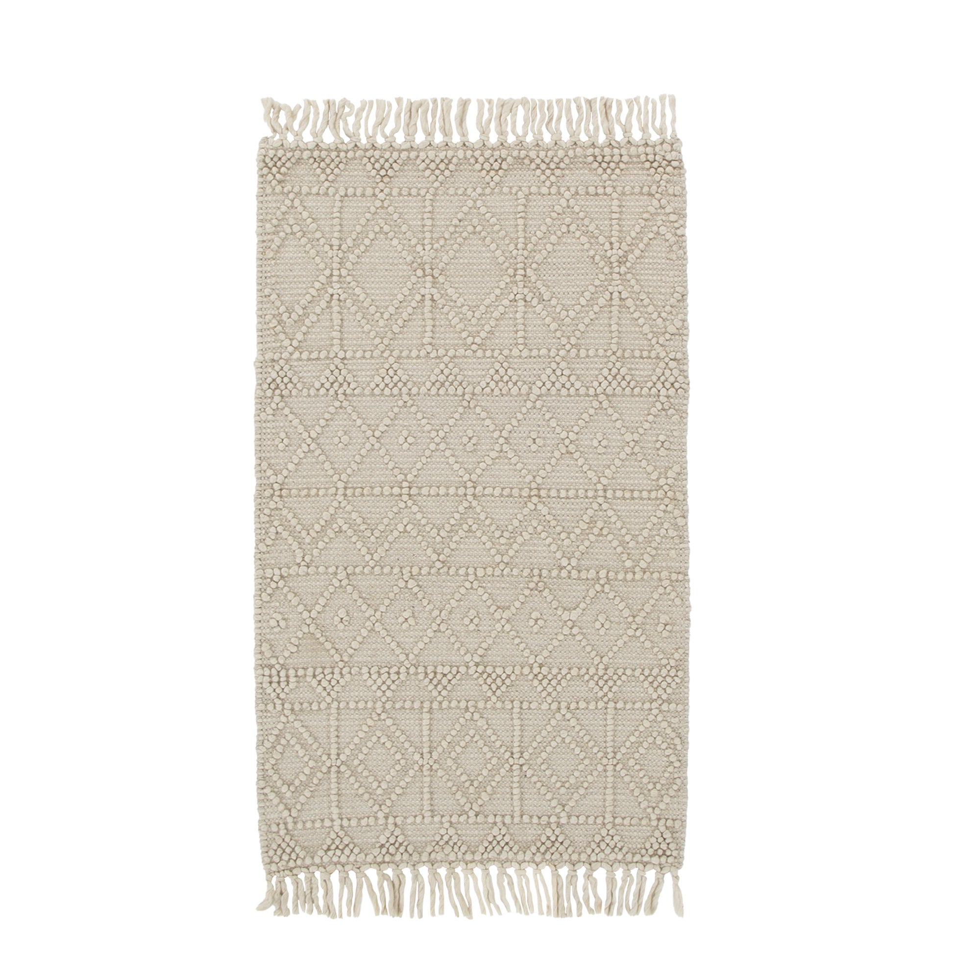 Diego Inca Beige Wool Rug - DIEG01 BVB2B