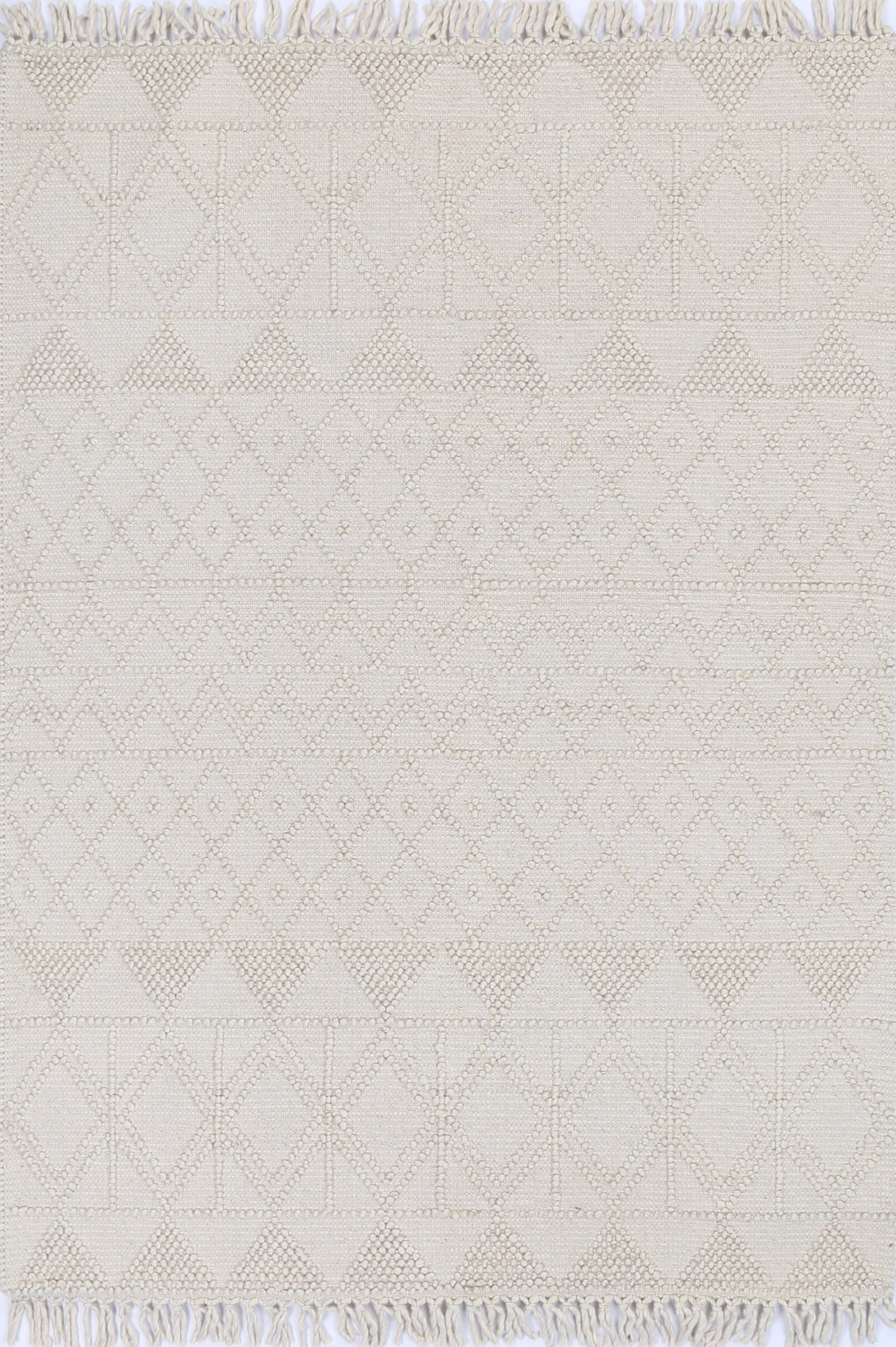 Diego Inca Beige Wool Rug - DIEG01 BVB2B
