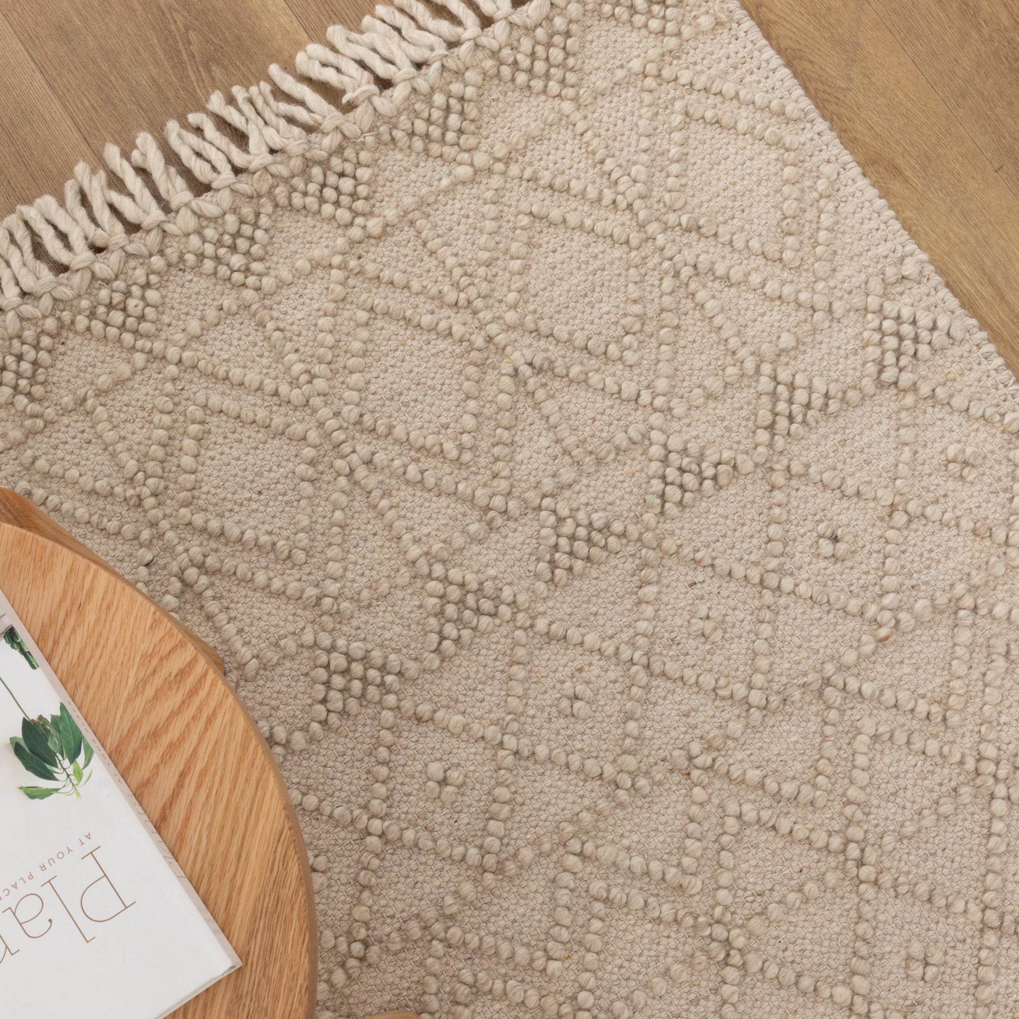 Diego Inca Brown Wool Rug - DIEG01 BVB2B