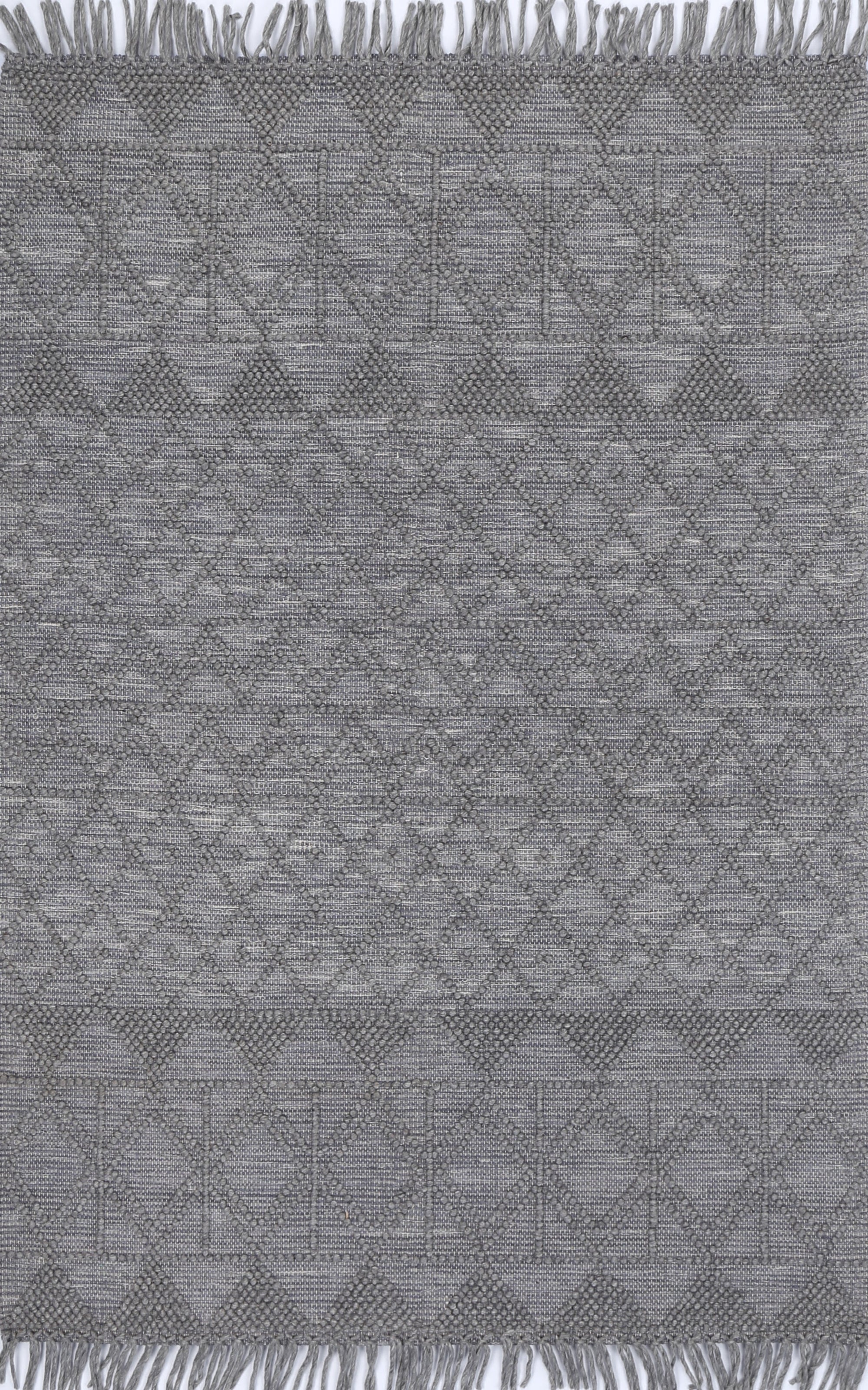 Diego Inca Grey Multi Wool Rug - DIEG01 BVB2B