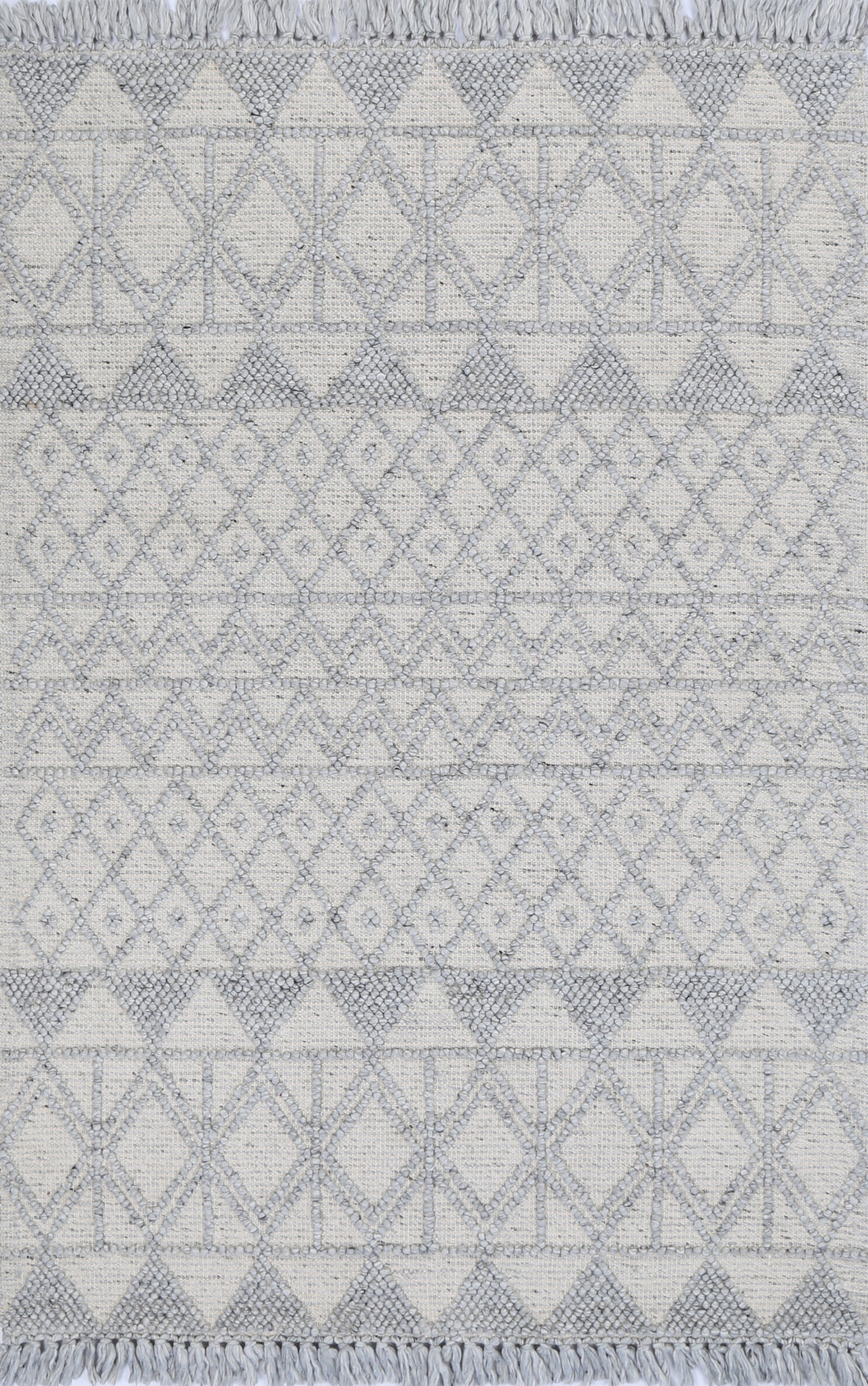 Diego Inca Grey Wool Rug - DIEG01 BVB2B