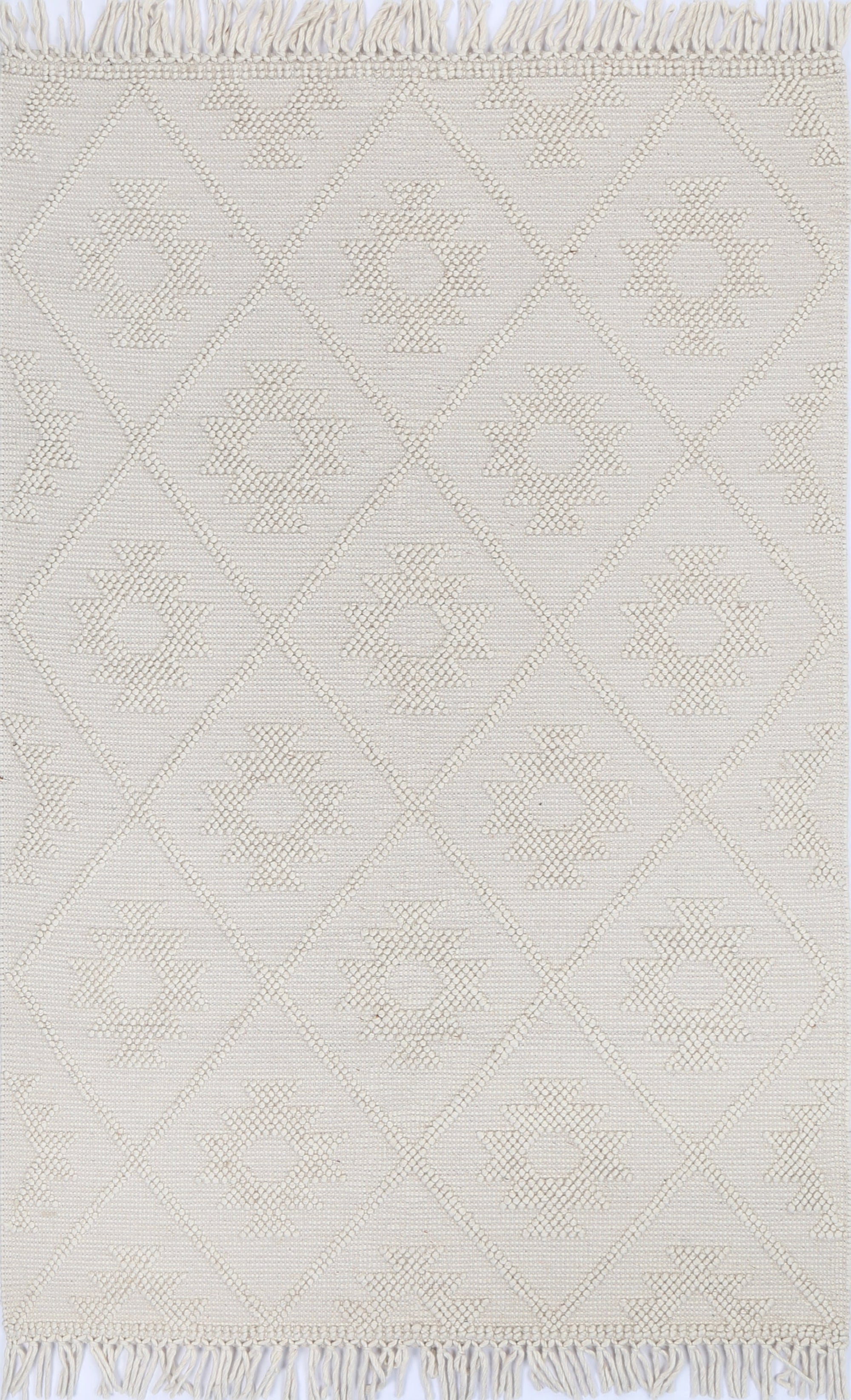 Diego Tribal Beige Wool Rug - DIEG02 BVB2B