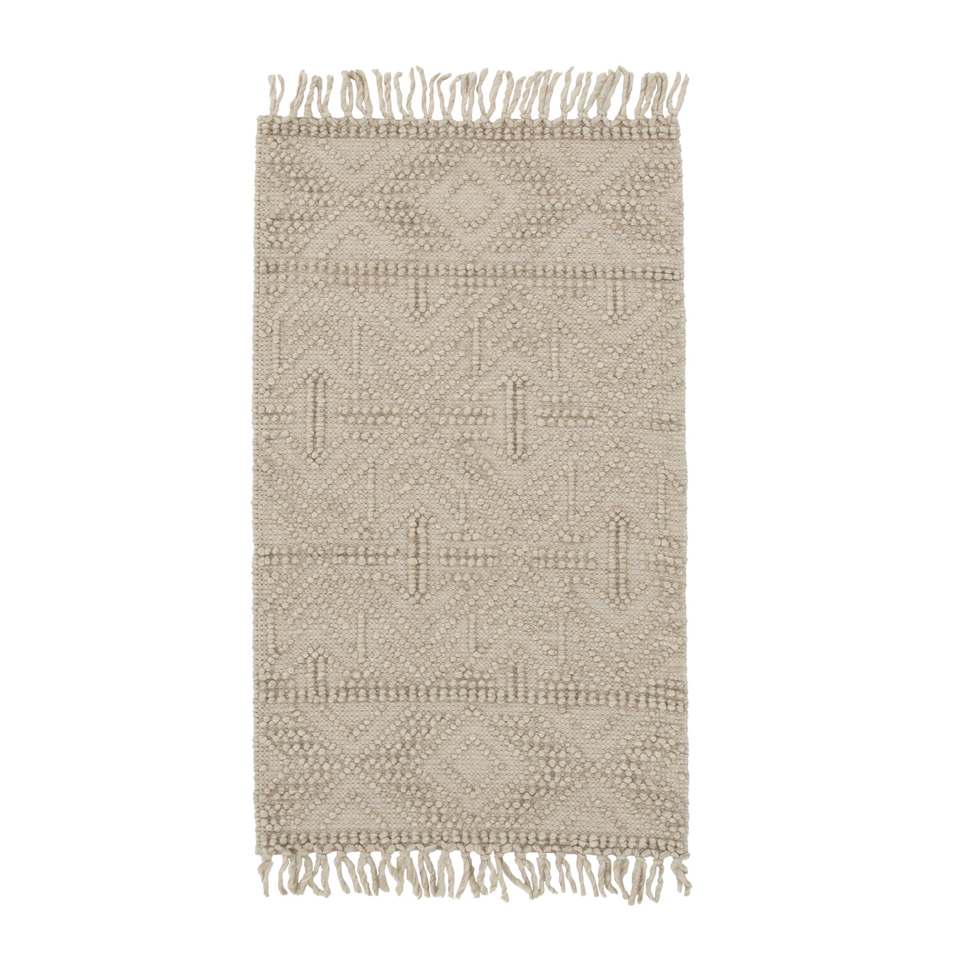 Diego Tribal Brown Wool Rug - DIEG02 BVB2B