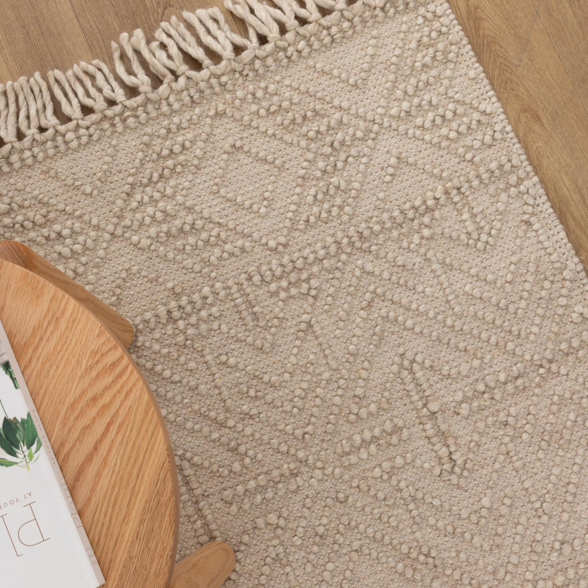 Diego Tribal Brown Wool Rug - DIEG02 BVB2B