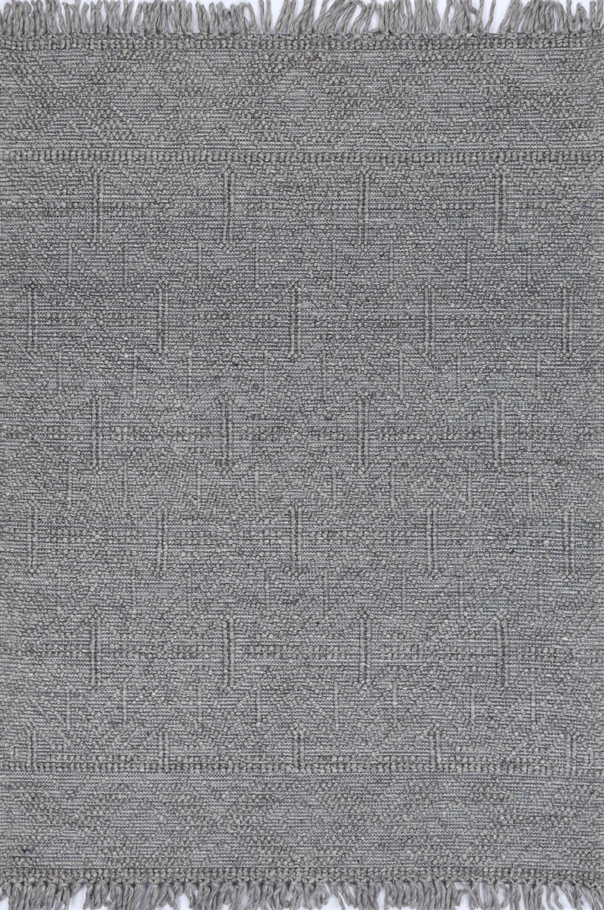 Diego Tribal Grey Multi Wool Rug - DIEG02 BVB2B