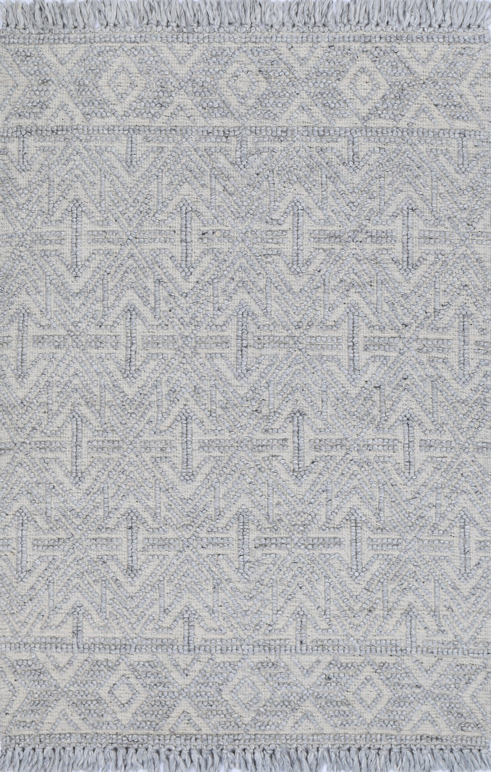 Diego Tribal Grey Wool Rug - DIEG02 BVB2B