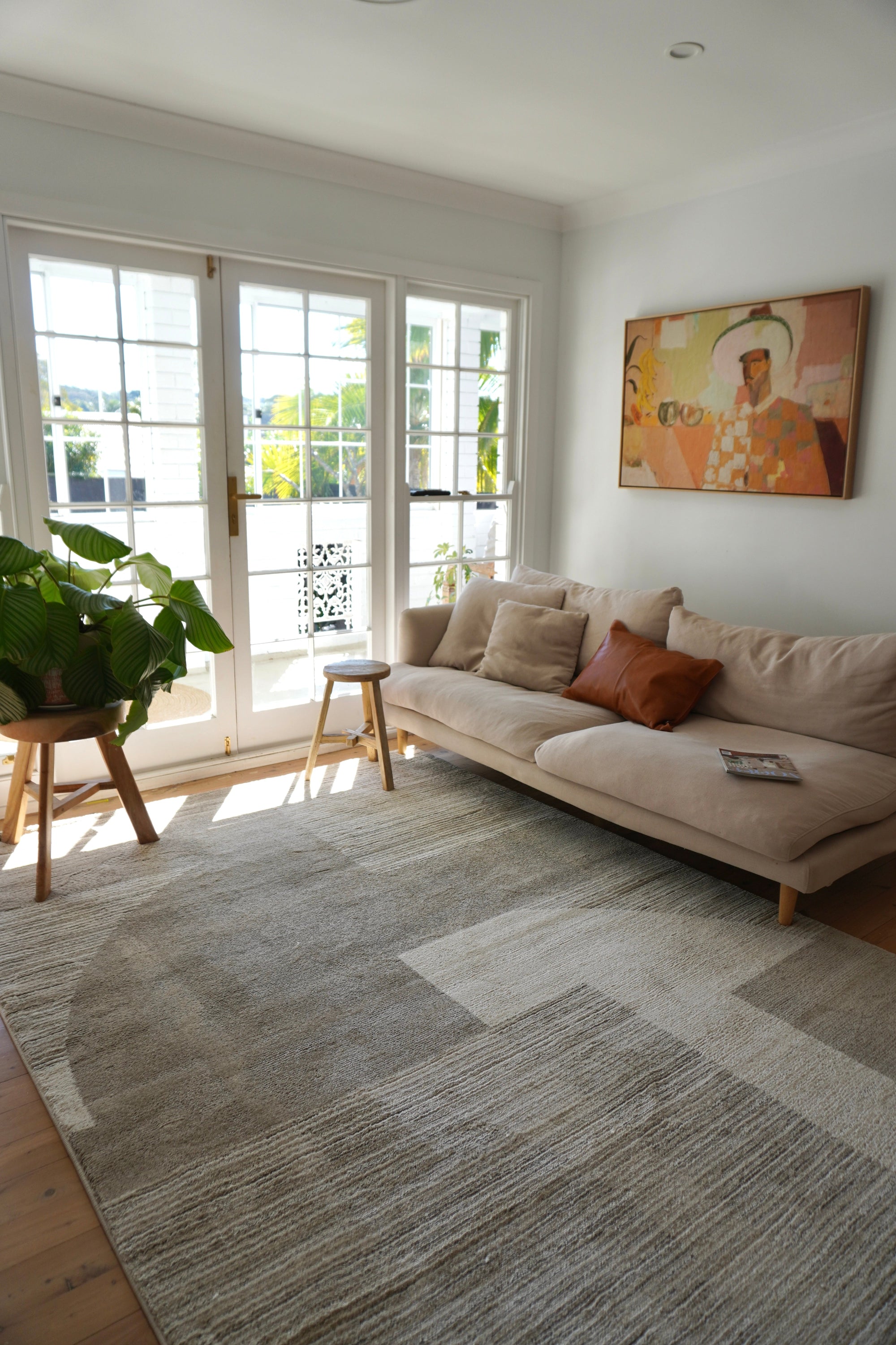Loki Geometric Grey Rug LTB2B