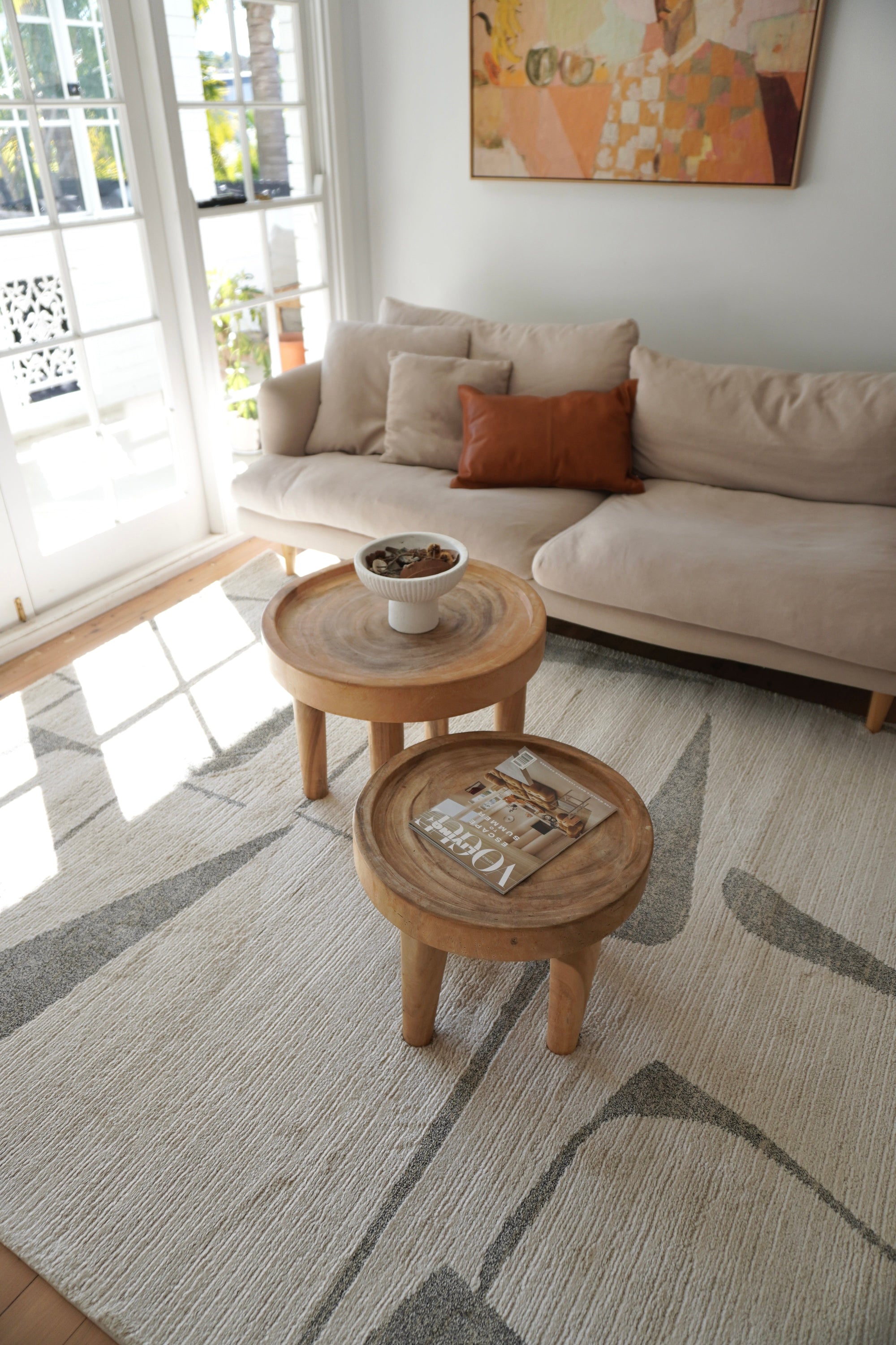 Loki Abstract Grey Rug LTB2B