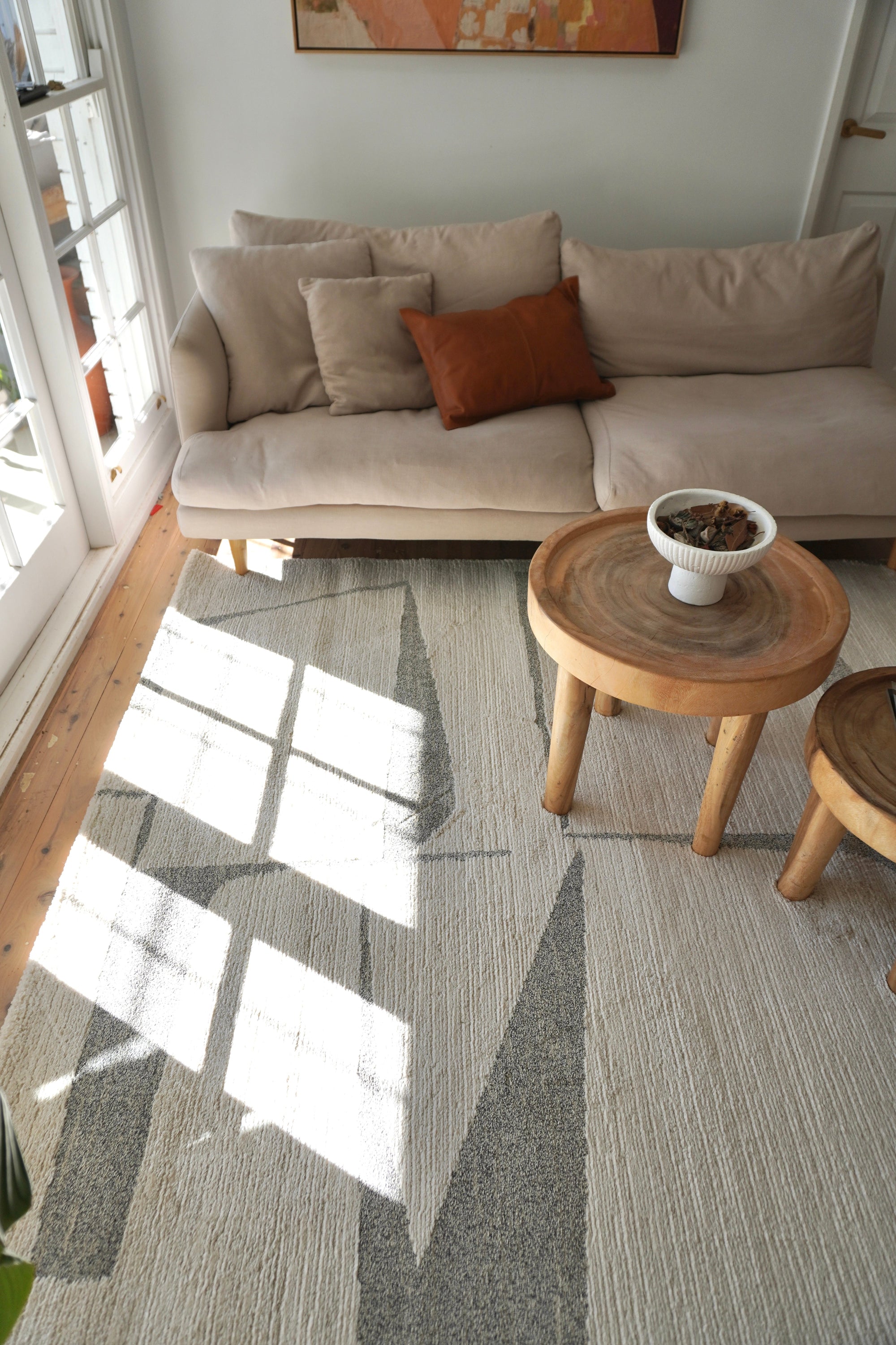 Loki Abstract Grey Rug LTB2B