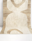 Daisy Ivory Beige Floor Rug THERUG