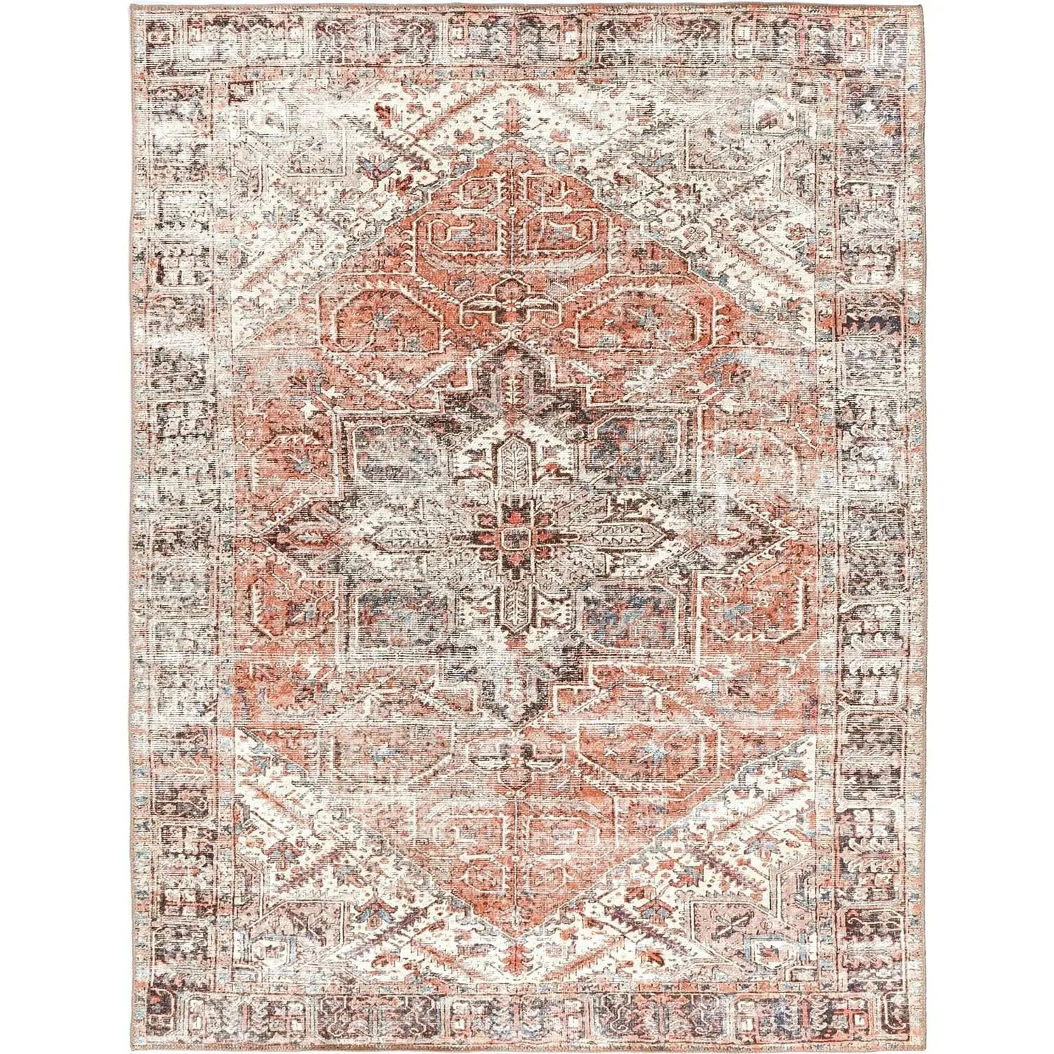 Ethos Jezebel Machine Washable Rug BRAVEN