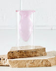 Floating Abstract Glass Vase Pink KAILE