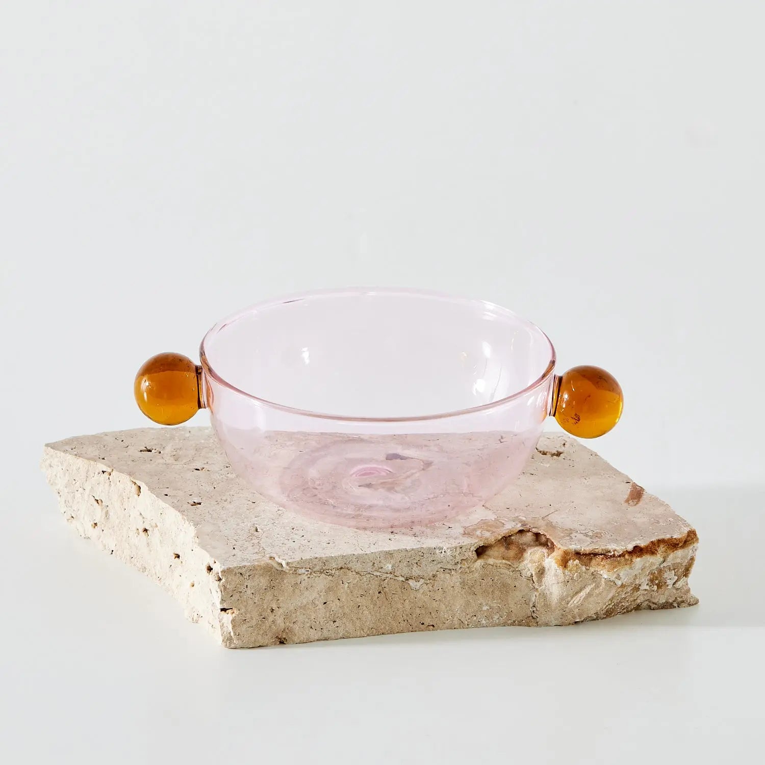 Glass Bowl Pink KAILE