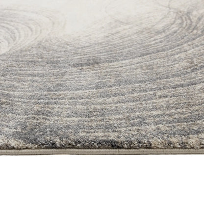 Infinity Drift Grey Cream Rug DecoRug
