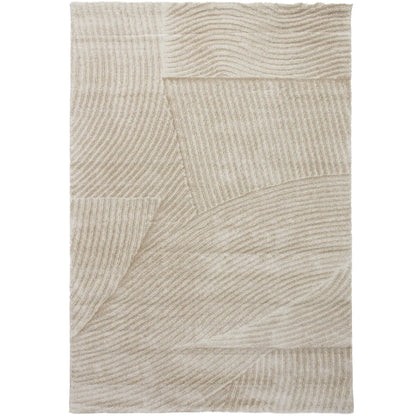 Infinity Sculpt Cream Rug DecoRug
