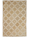 Jaipur Parquetry Jute Rug Natural decorugonline