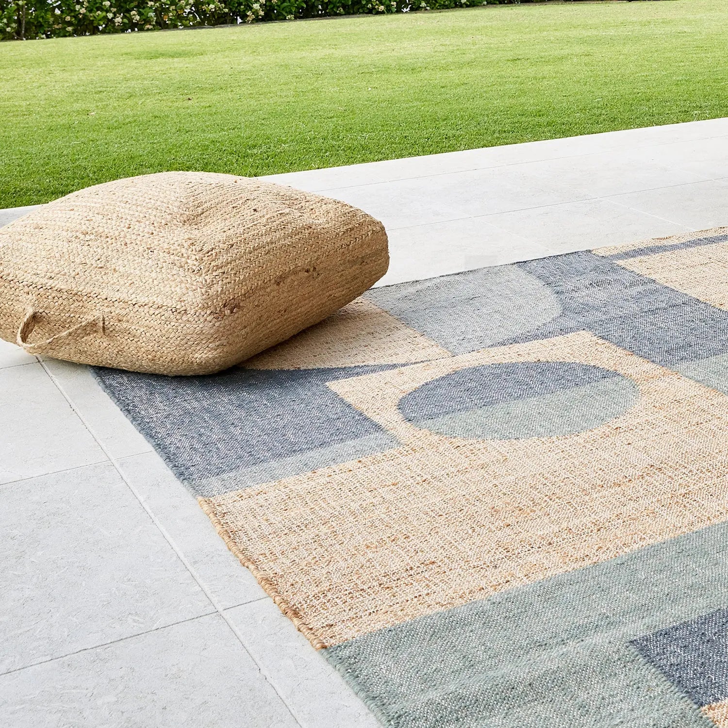 Jervis Natural Multi Jute Rug THERUG