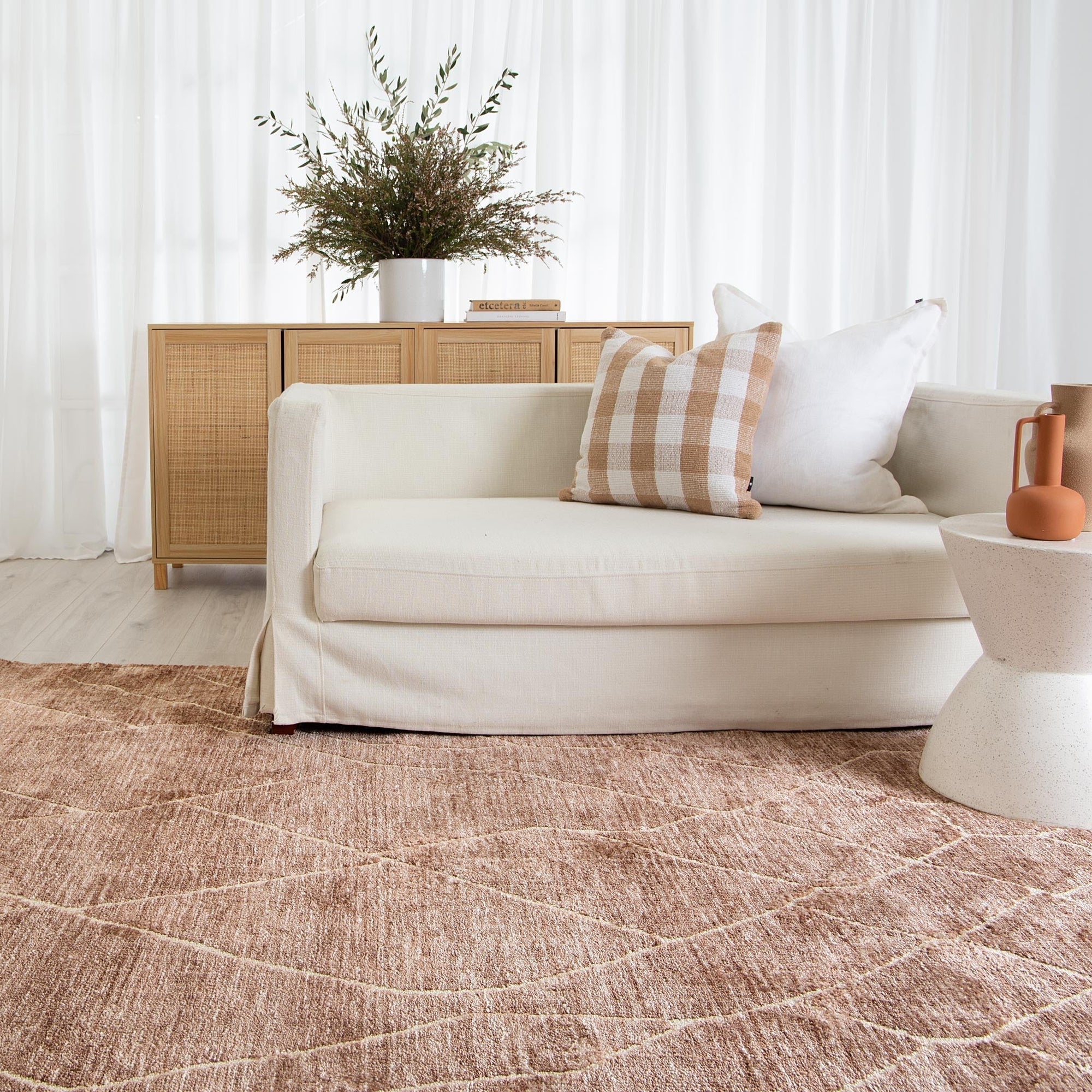 Kendra Rocco Rug Clay LTB2B