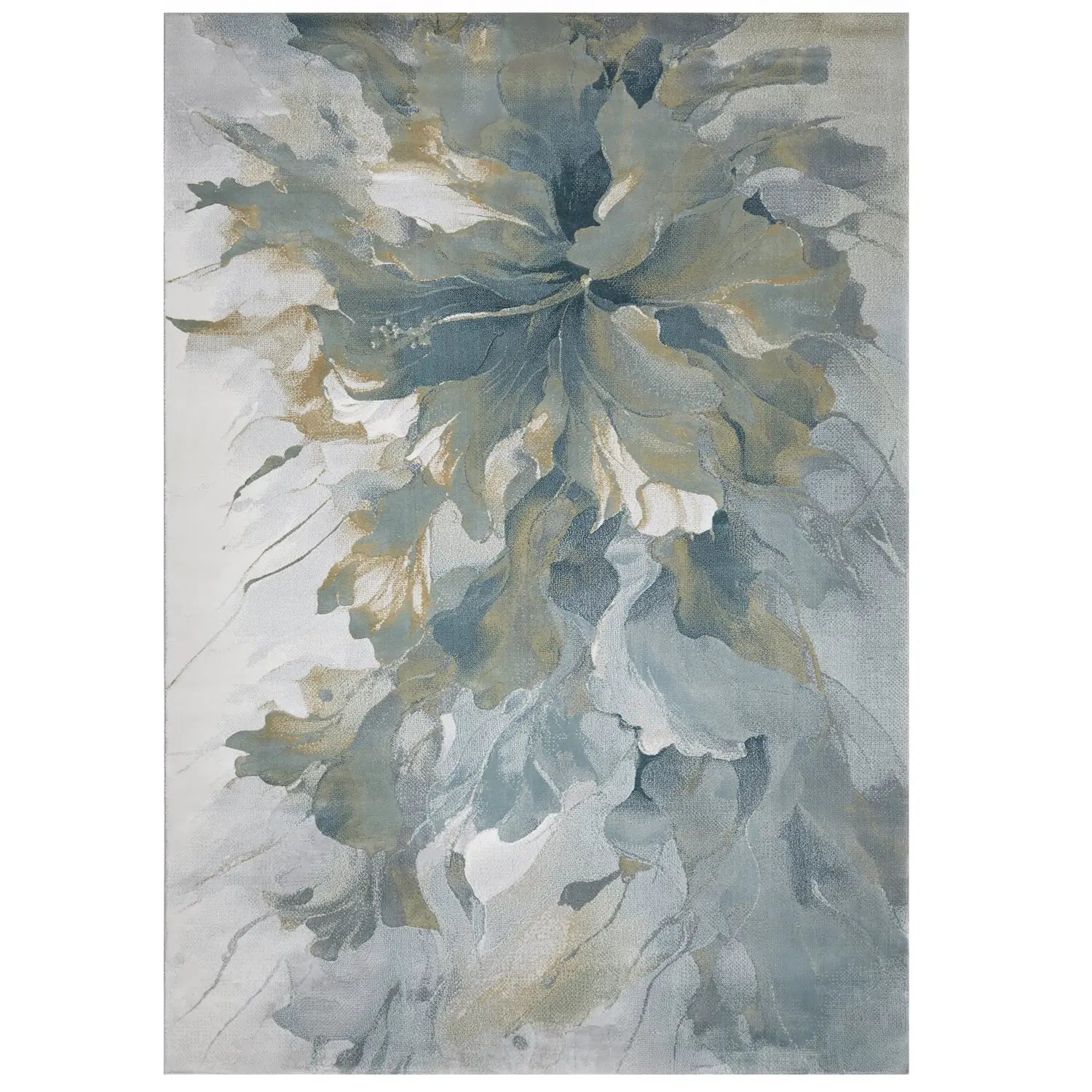 Kale Mist Flow Sage & Grey Rug DecoRug