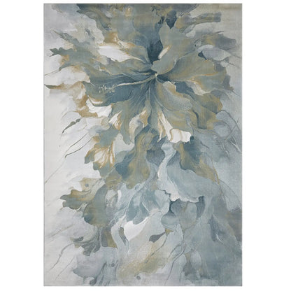 Kale Mist Flow Sage & Grey Rug DecoRug