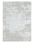 Karus 122 Turquoise Grey Knotted Designer Rug DecoRug