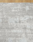 Karus 122 Turquoise Grey Knotted Designer Rug DecoRug