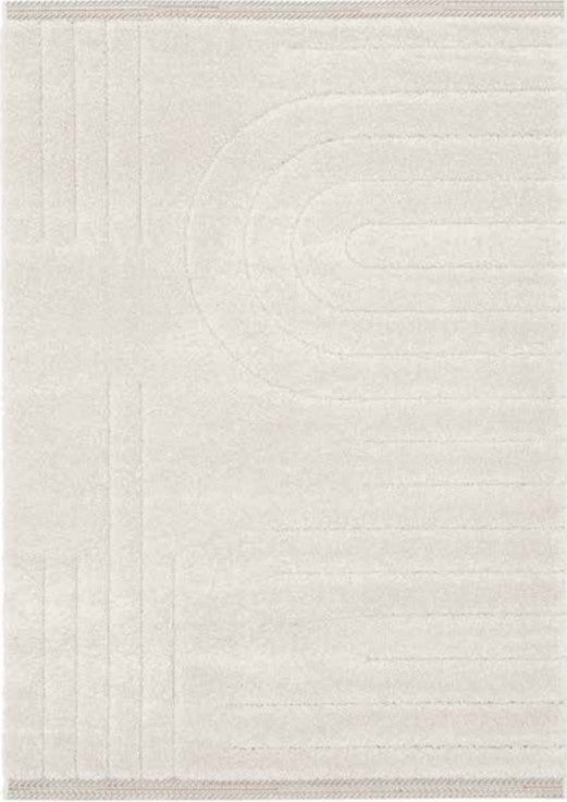 Liege Contemporary Cream Beige Rug LTB2B