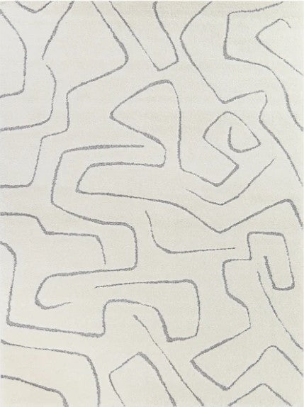 Lilly Abstract Cream Rug LTB2B