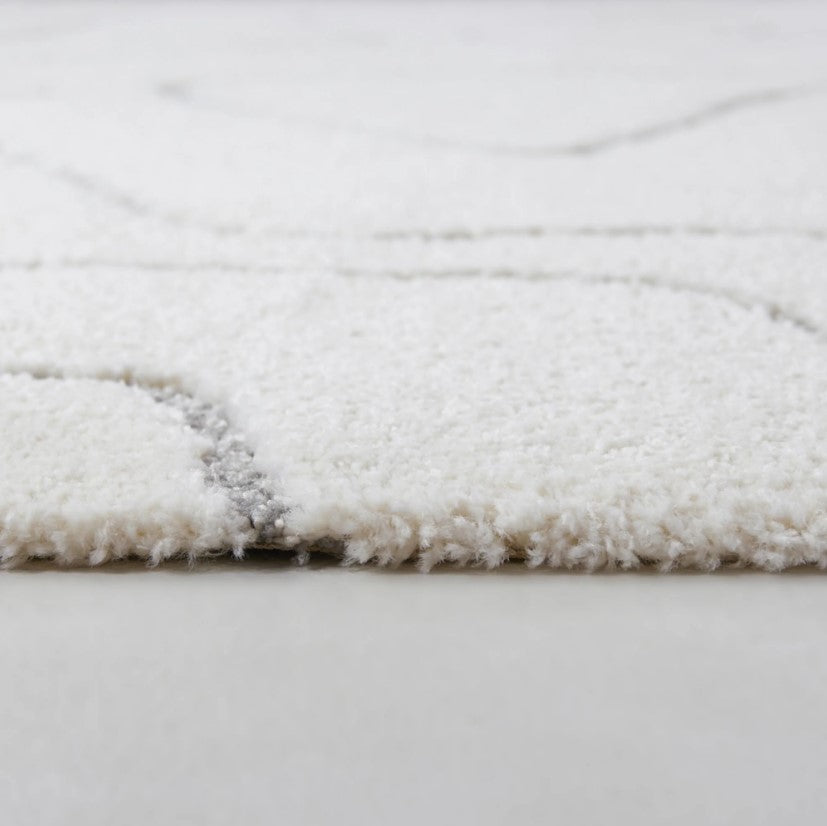 Lilly Abstract Cream Rug LTB2B