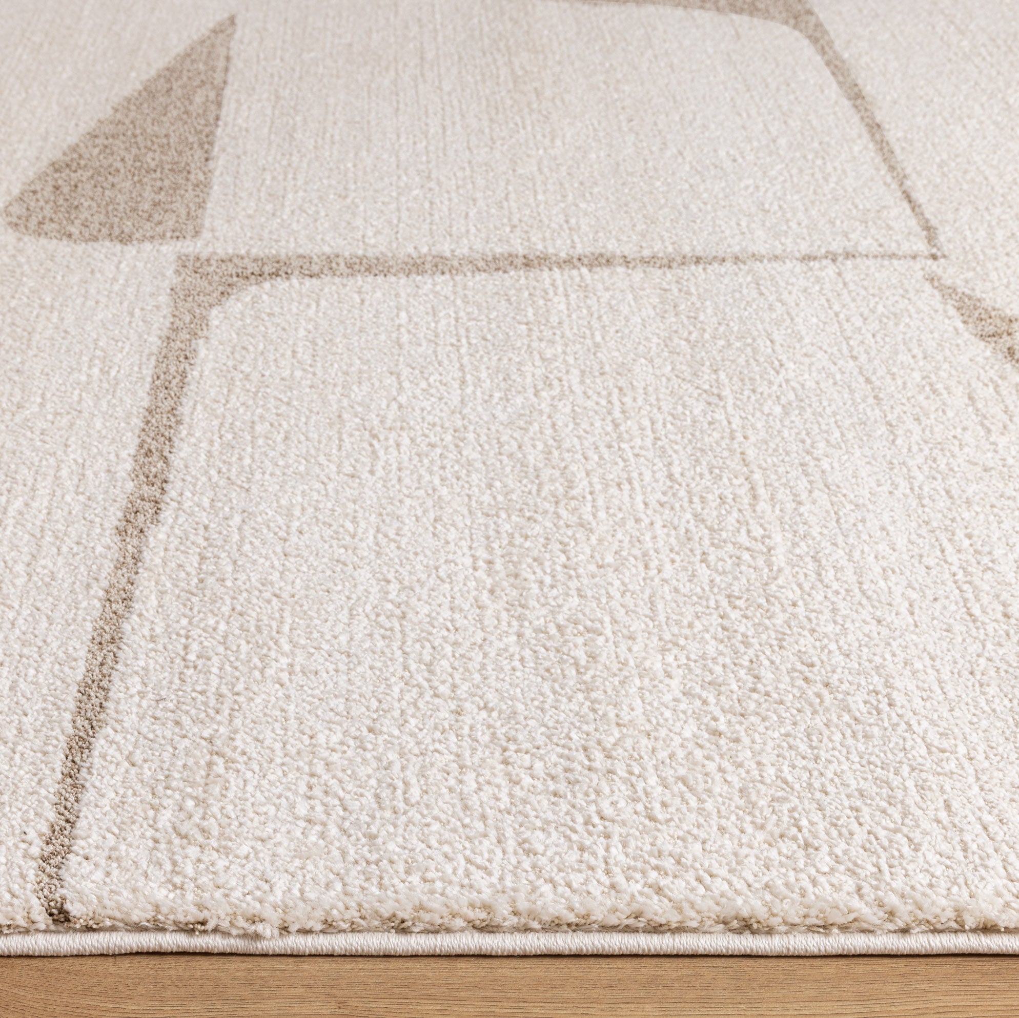 Loki Abstract Beige Rug LTB2B