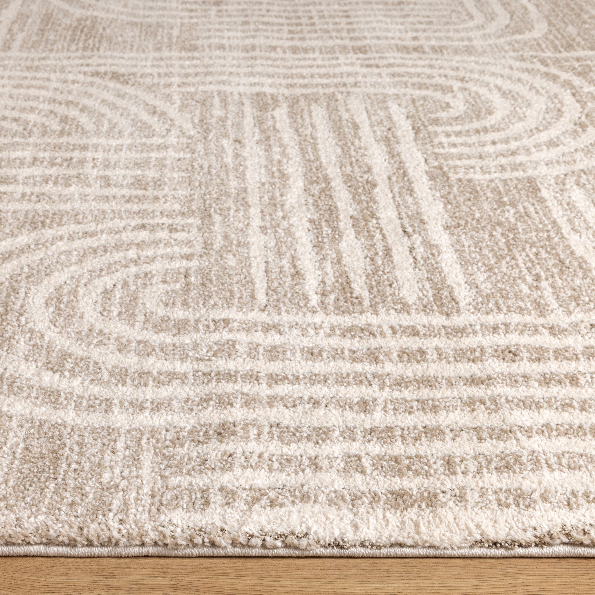 Loki Arches Beige Rug LTB2B