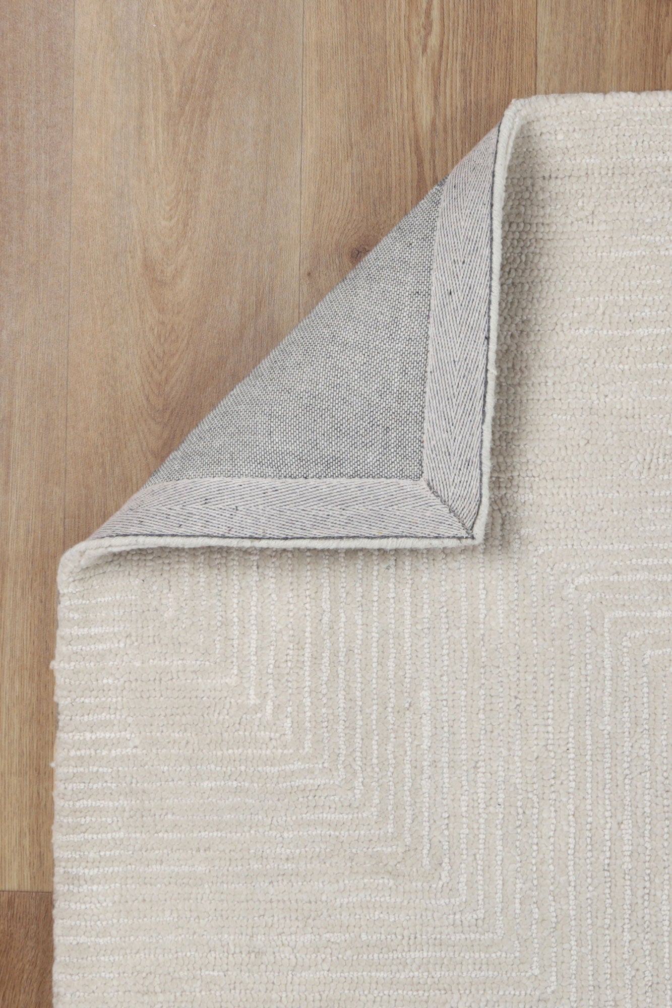 Loren Motley 04 Ivory Wool Rug LTB2B