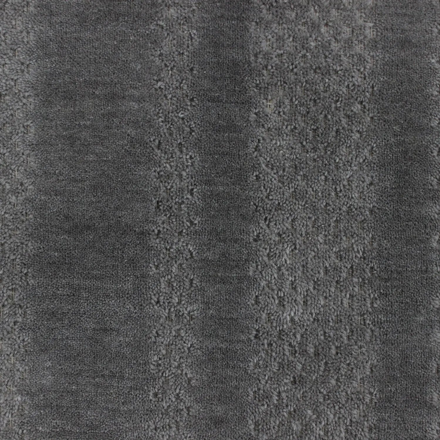 Lacey Plain Silver Wool Rug DecoRug