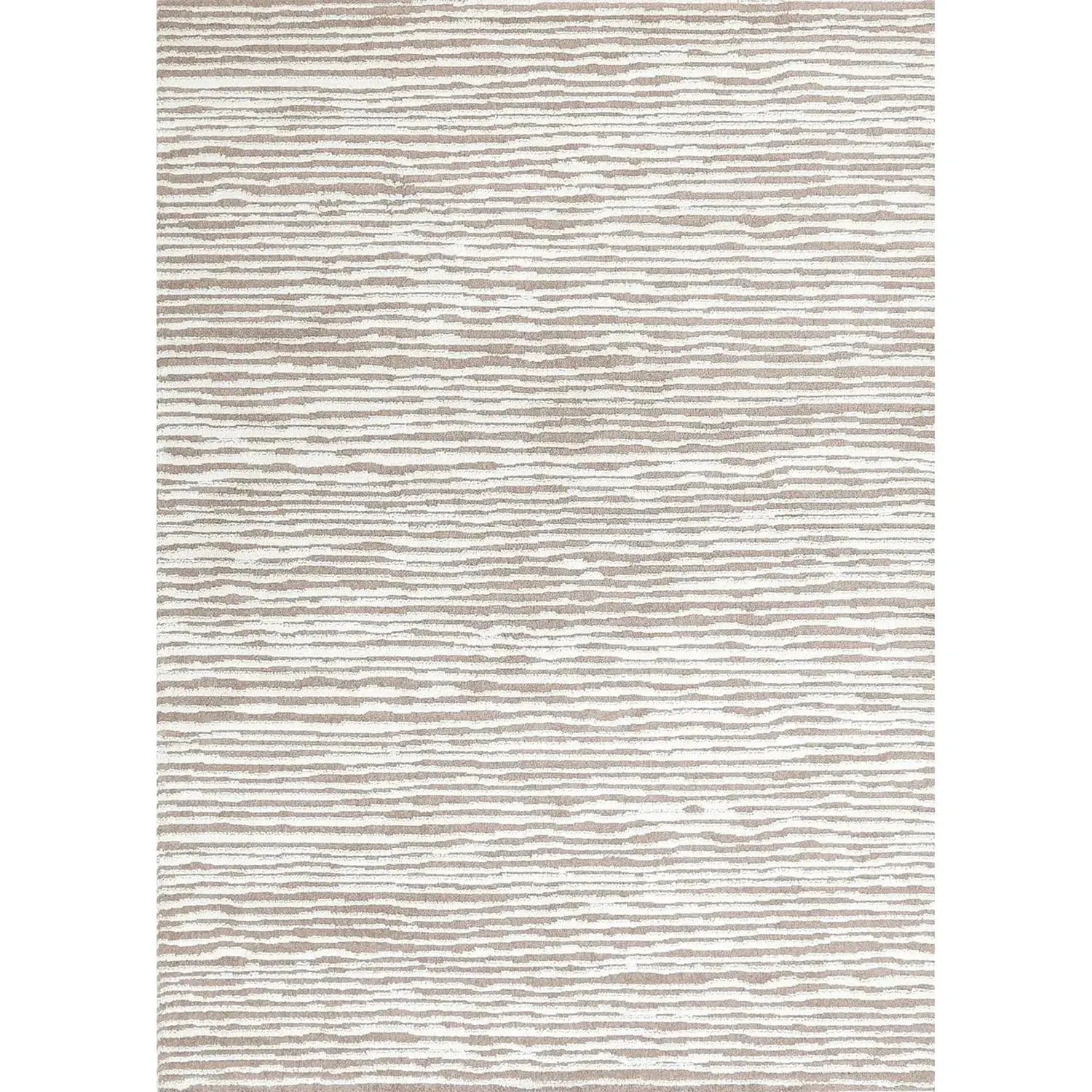 Lavendi Waves Cream Beige Wool Rug 01LOVETHAT