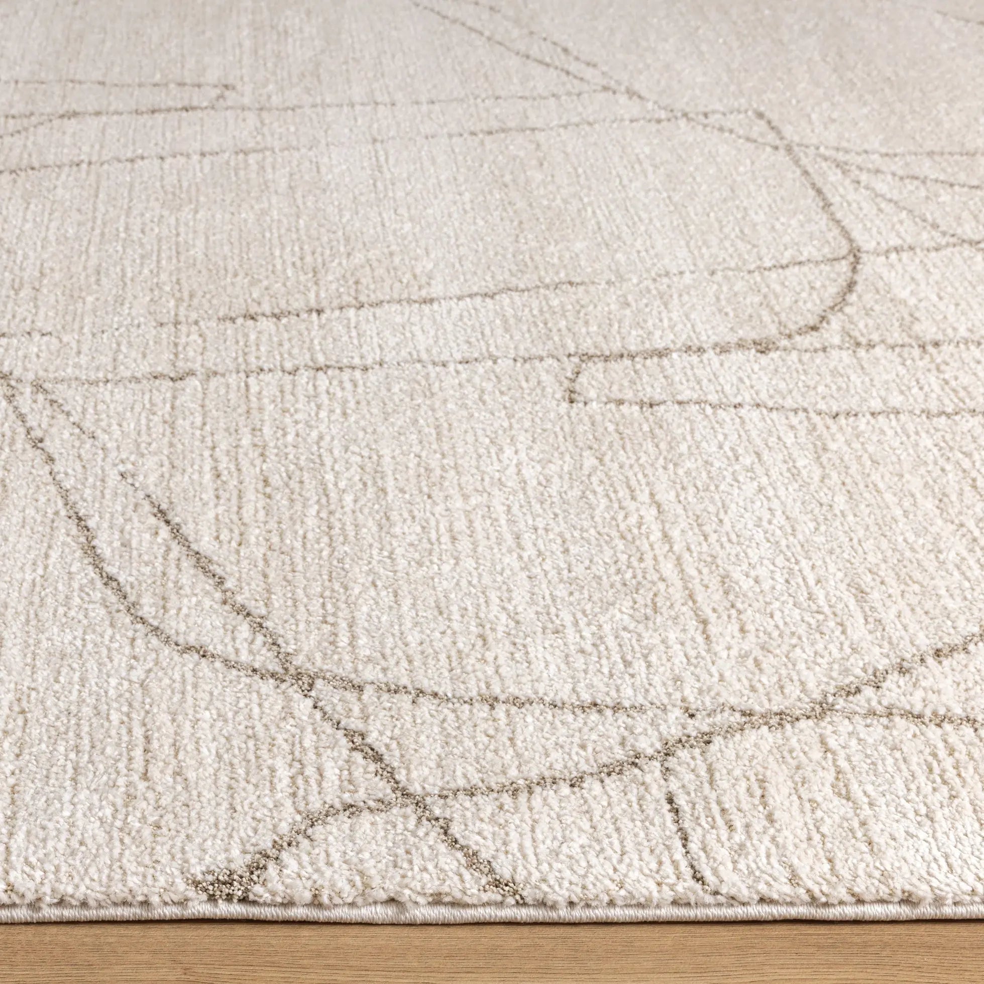 Loki Cream Curved Rug Love That Homewares