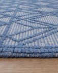 Lumina Blue Transitional Rug BRAVEN