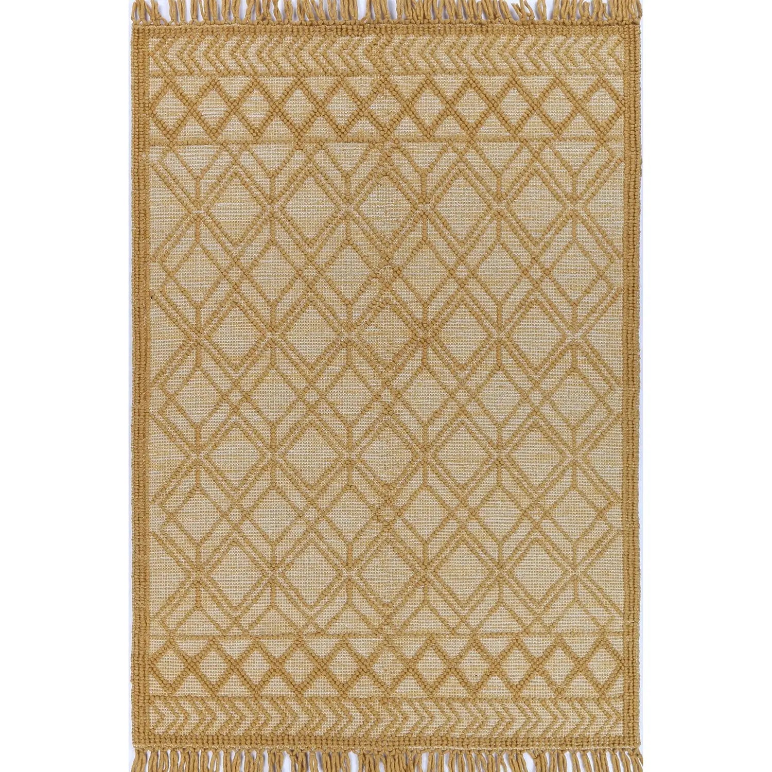 Lumina Transitional Rug Mustard BRAVEN