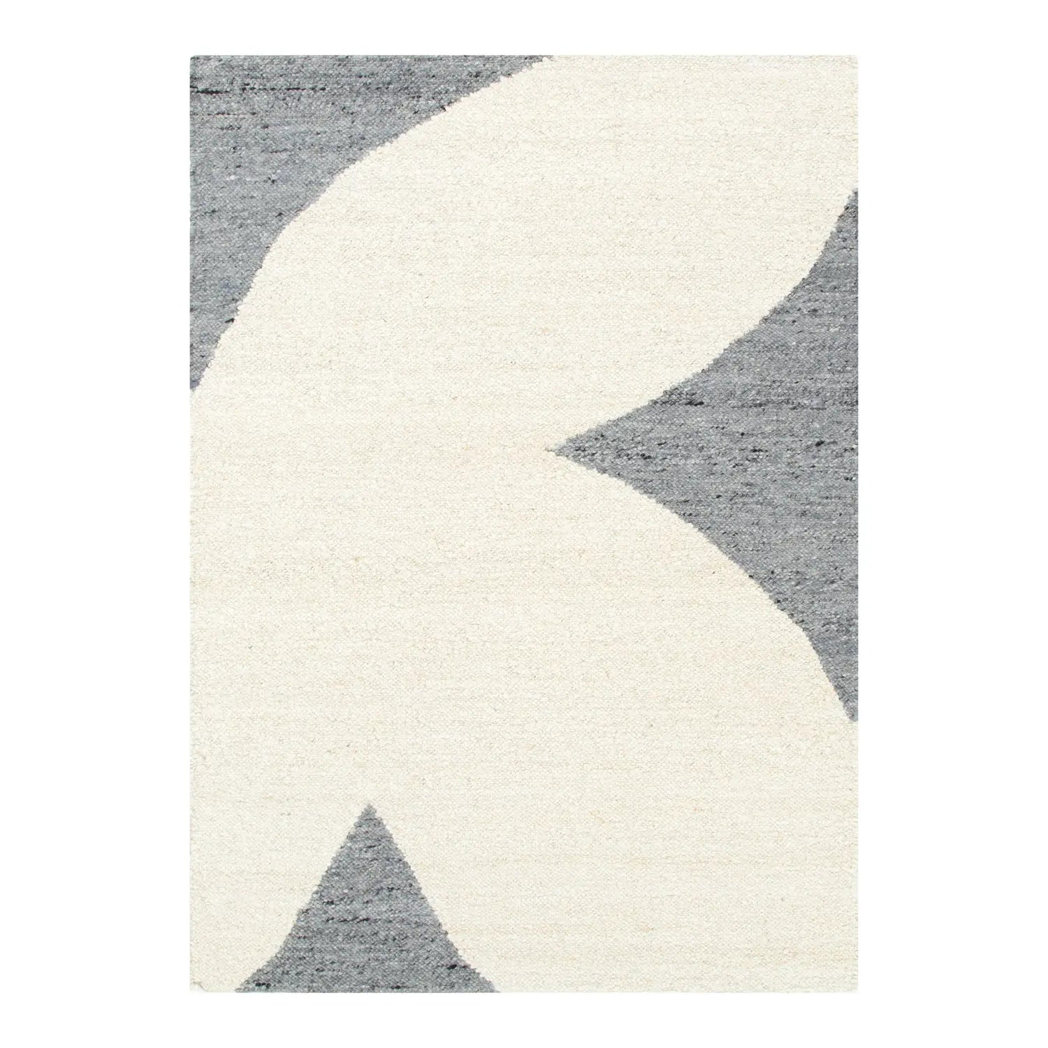 Lush Grey Ivory Boucle Rug Modern Elegance for Your Home- DecoRug
