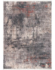 Malte Beige Black Modern Rug BRAVEN